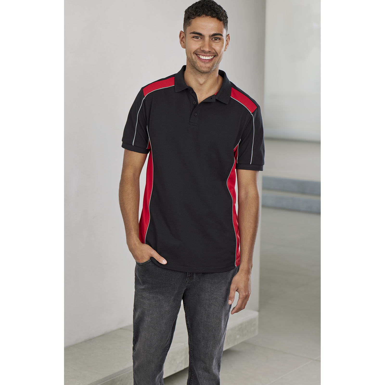 【SUNSEA】 Small-Polo 22ss Budget Hi Vis Polo - Syzmik ZH232 | SunSafe Australia